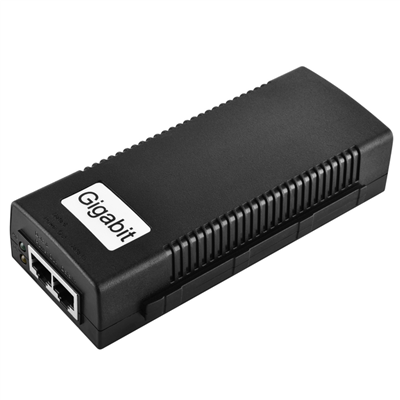 GIgabit pouvwa sou Ethernet aktif PoE Injector 60W POE
