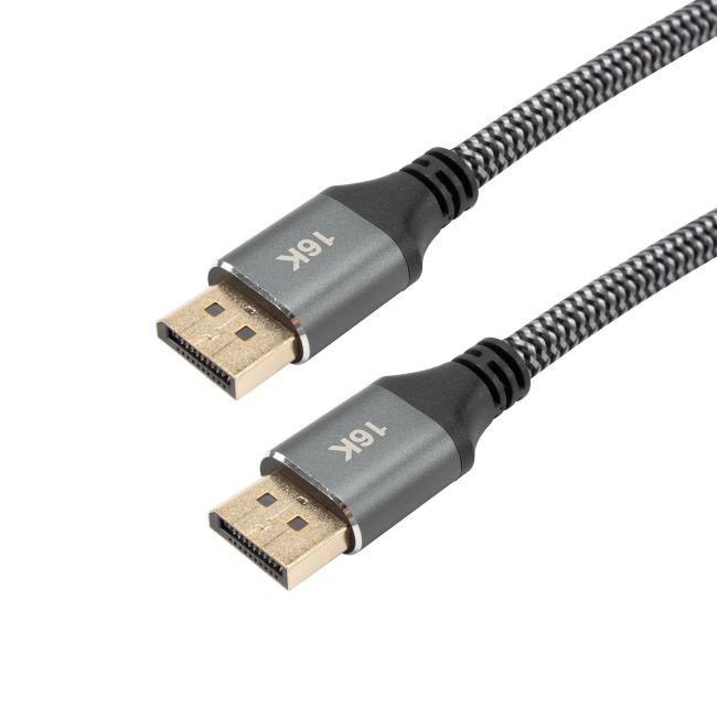 16K DisplayPort 2.1 Male To Male Cable