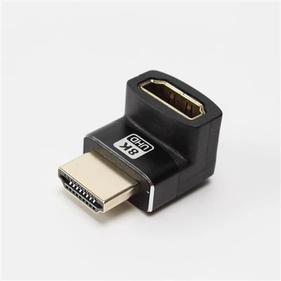 8K 270 Degre Angle HDMI Gason Pou Fi kouple adaptè