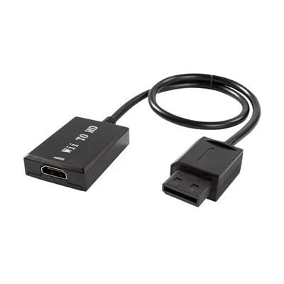 Wii To HD Converter Adapter 1080p 720p Audio Pou PC