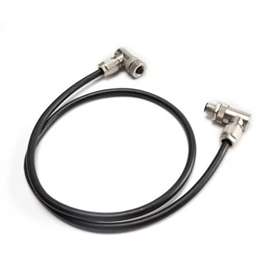 Angle M12 4pin kab gason pou fi