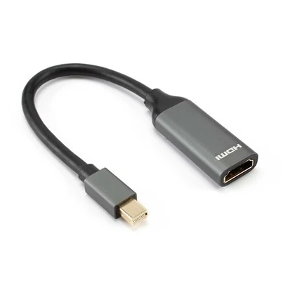 Thunderbolt 2 Mini Displayport Gason Pou HDMI Fi adaptè kab